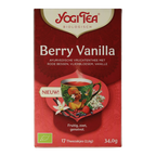 Yogi Tea Berry vanilla bio 17 Zakjes