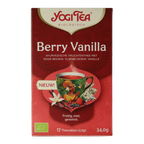 Yogi Tea Berry vanilla bio 17.00 Zakjes