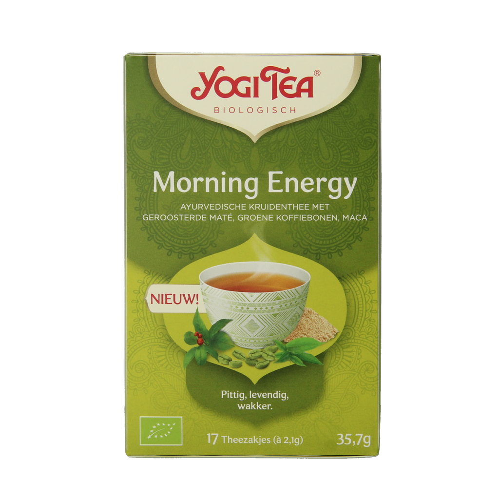 Yogi Tea Morning energy bio 17.00 Zakjes