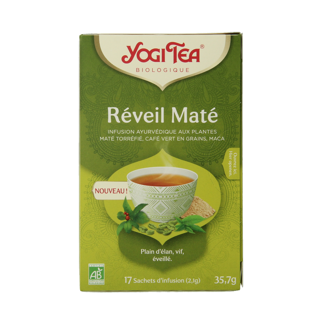 Yogi Tea Morning energy bio 17.00 Zakjes