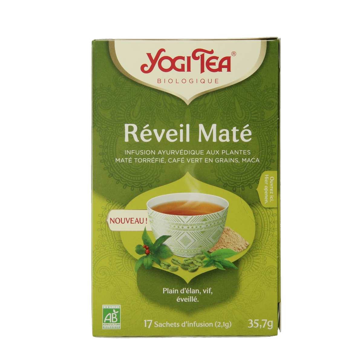 Yogi Tea Morning energy bio 17.00 Zakjes