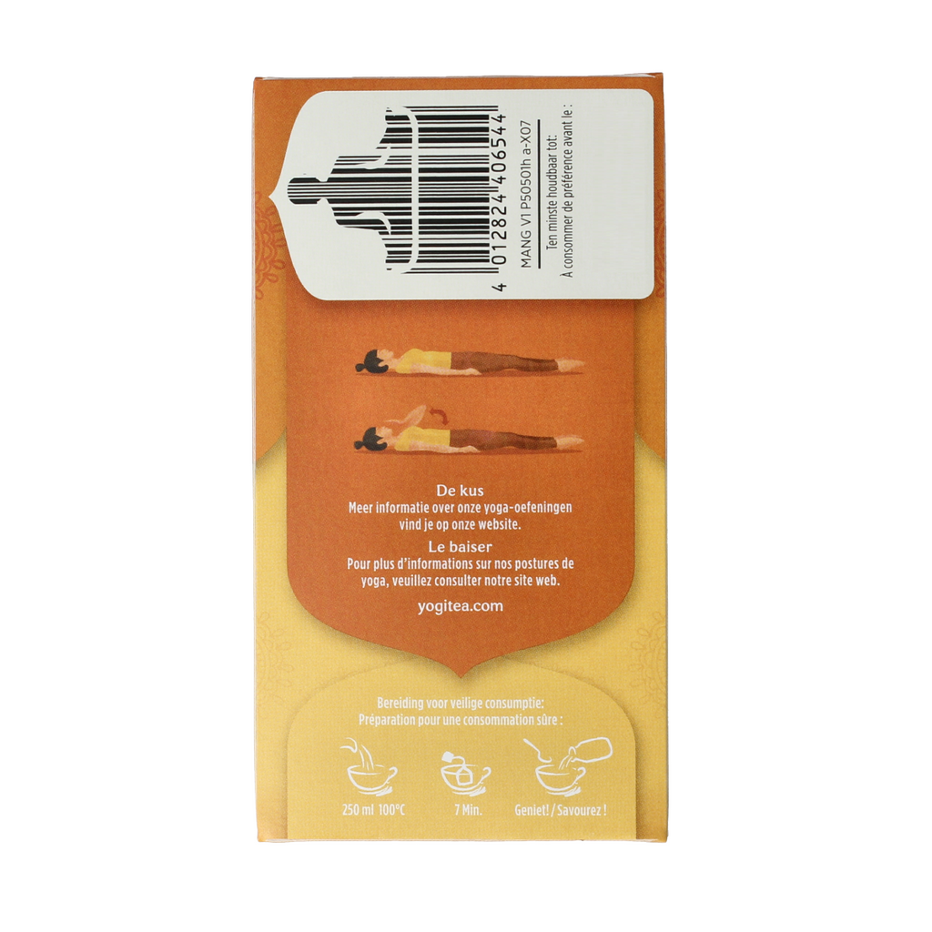 Yogi Tea Mango chai bio 17.00 Zakjes