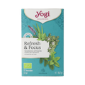 Yogi Tea Yogi® Refresh & Focus Bio 17.00 Zakjes