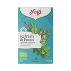 Yogi Tea Yogi® Refresh & Focus Bio 17.00 Zakjes