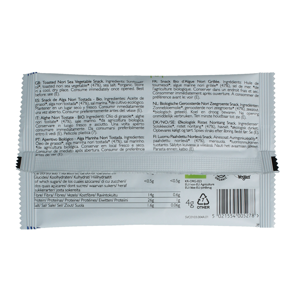 Clearspring Seaveg - crispies original bio 4.00 Gram