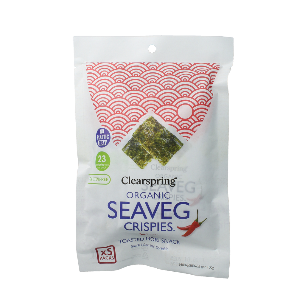 Clearspring Seaveg - crispies chilli multipack bio 20.00 Gram