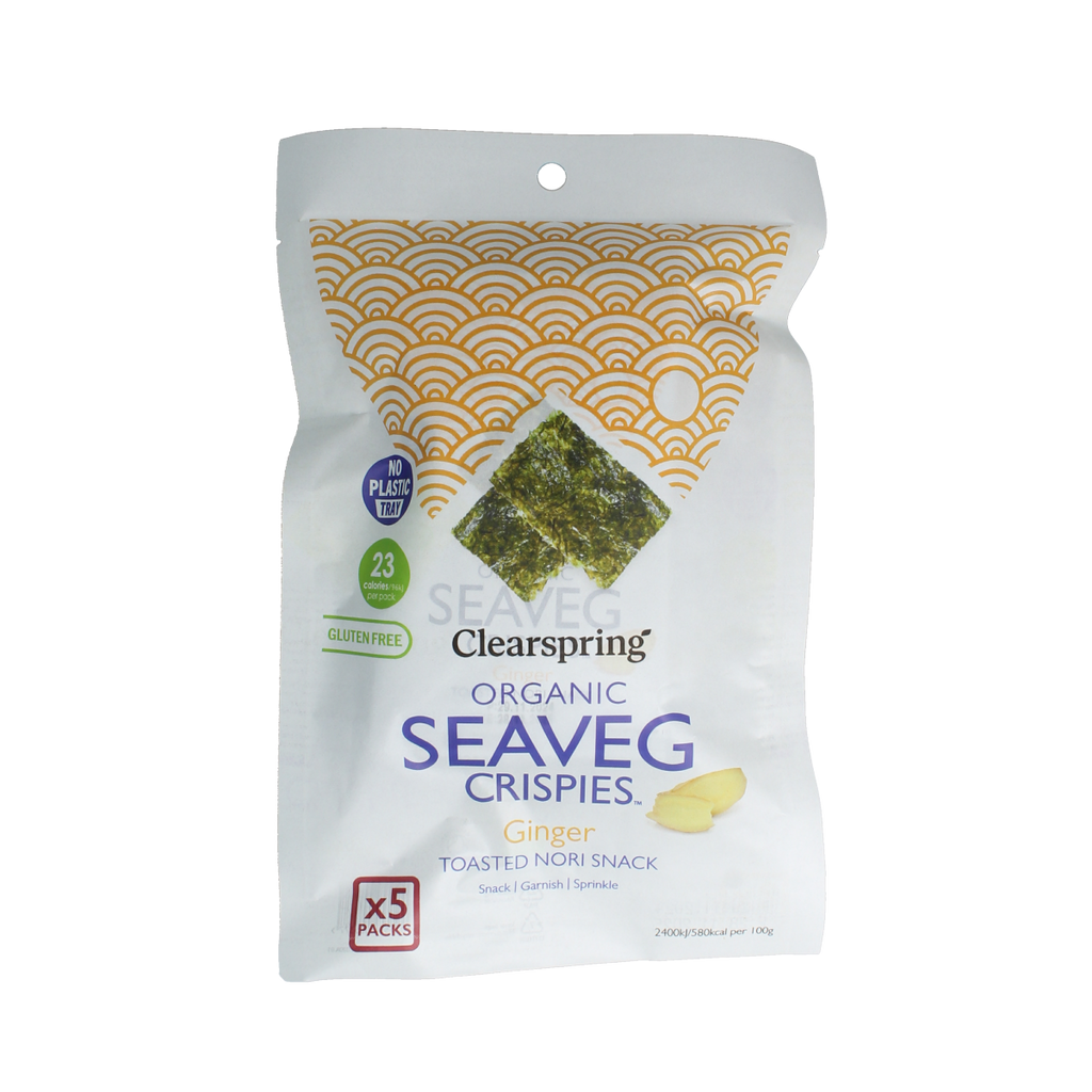 Clearspring Seaveg - crispies ginger multipack bio 20.00 Gram