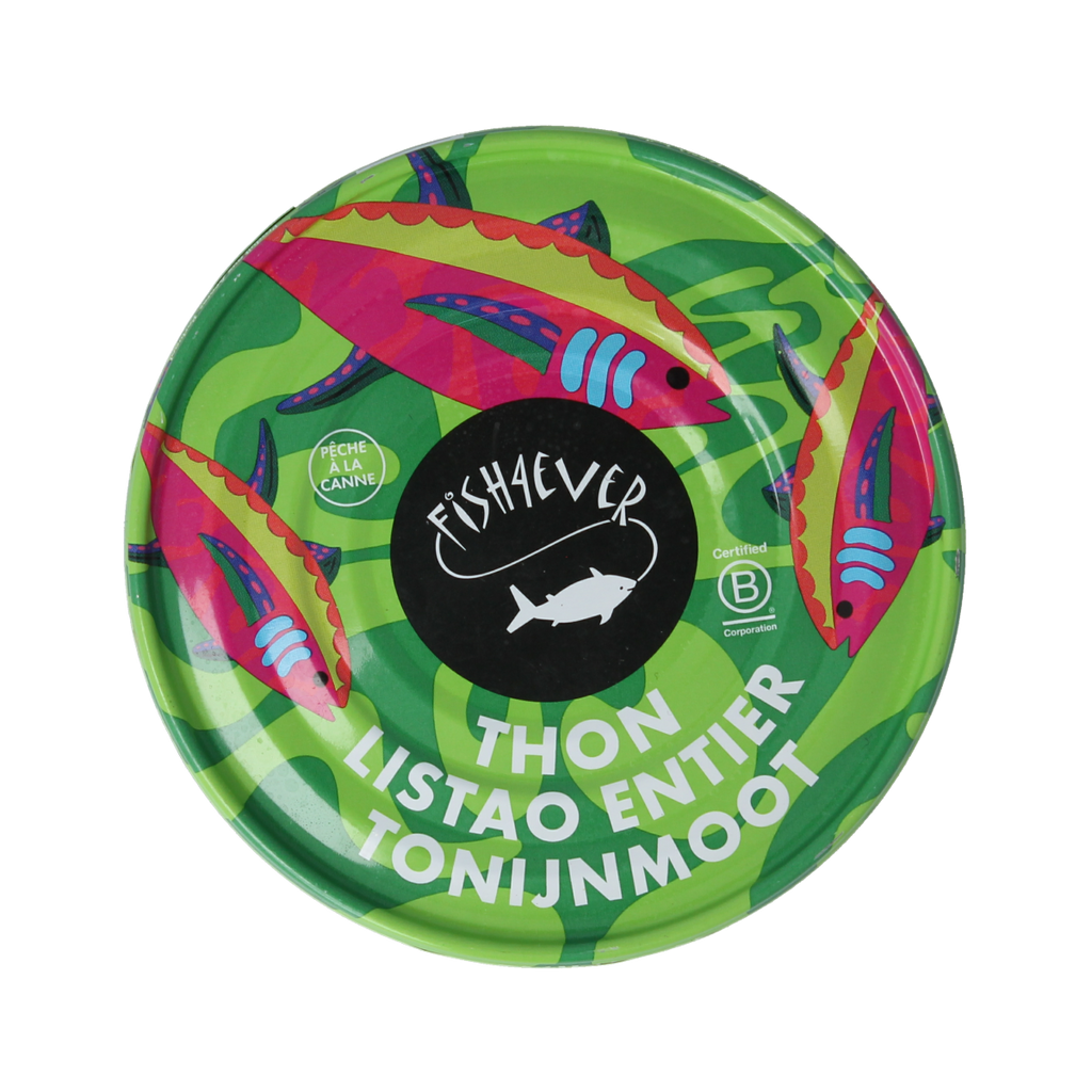 Fish 4 Ever Tonijnmoot in olijfolie 160.00 Gram