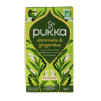 Pukka Lemongrass & ginger thee bio 20.00 Zakjes