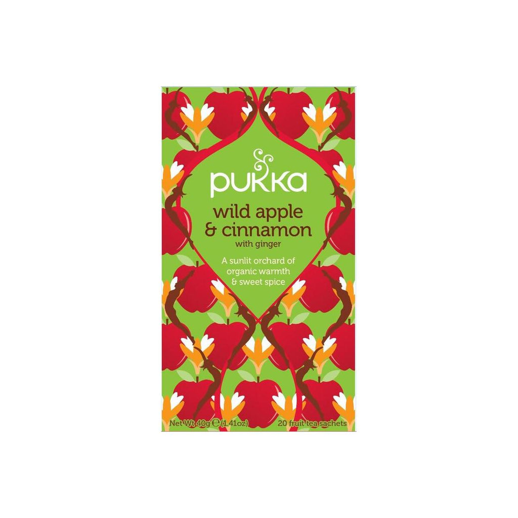 Pukka Wild apple & cinnamon bio 20.00 Zakjes