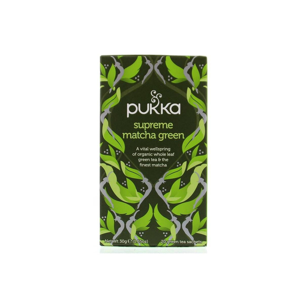 Pukka Supreme matcha green tea bio 20.00 Zakjes