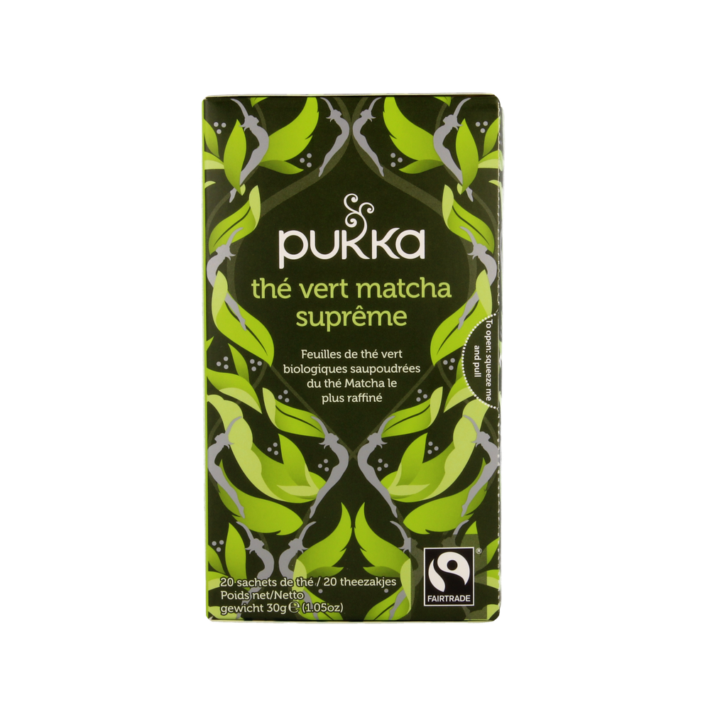 Pukka Supreme matcha green tea bio 20.00 Zakjes
