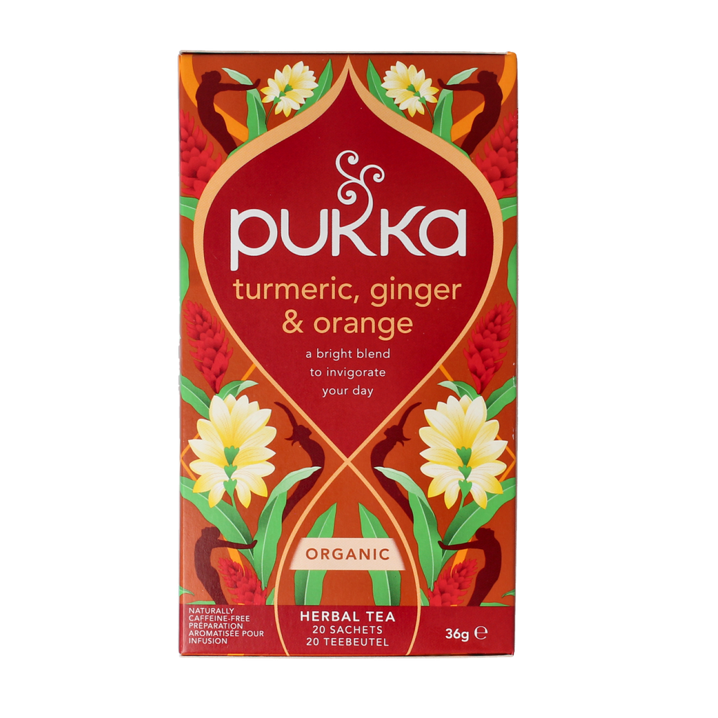 Pukka Tumeric active tea bio 20.00 Zakjes