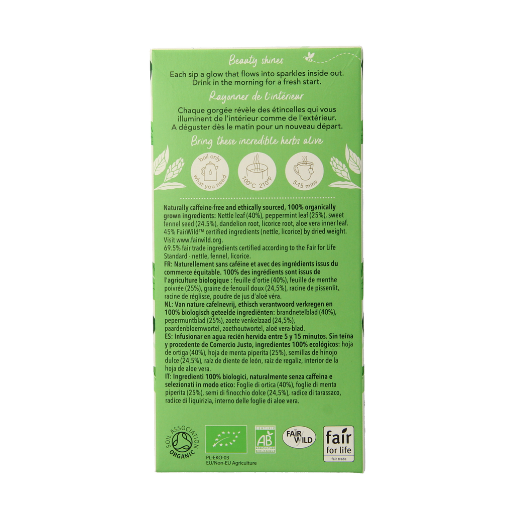 Pukka Radiance bio 20.00 Zakjes