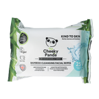 The Cheeky Panda Bamboe gezichtsreinigingsdoekjes parfumvrij 25.00 Stuks