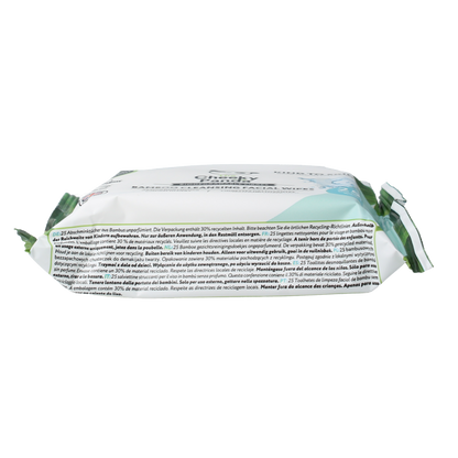 The Cheeky Panda Bamboe gezichtsreinigingsdoekjes parfumvrij 25 Stuks