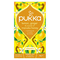Pukka Lemon ginger touch of Manuka honey bio 20 Zakjes