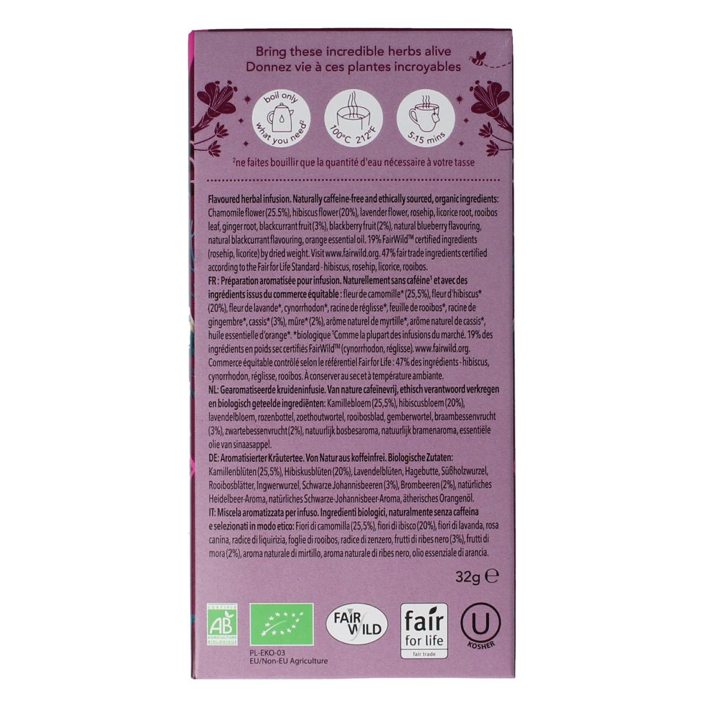 Pukka Night time berry bio 20.00 Zakjes