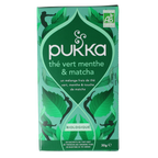 Pukka Mint matcha green tea bio 20.00 Zakjes