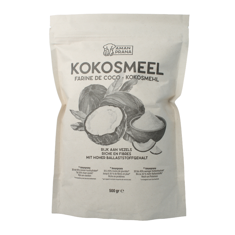 Amanprana Kokosmeel bio 500 Gram