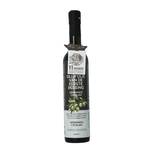 Amanprana Hermanos Catalan olijfolie extra vierge bio 500 Milliliter