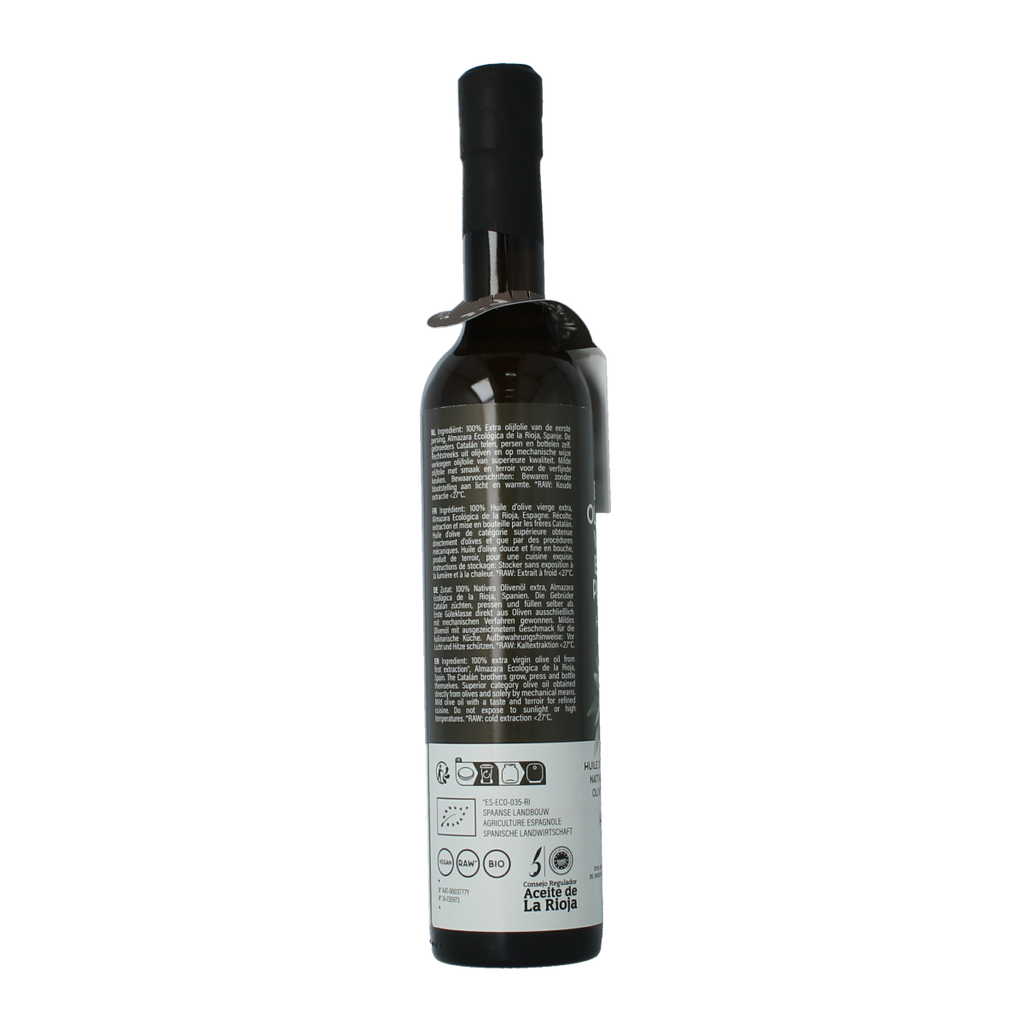Amanprana Hermanos Catalan olijfolie extra vierge bio 500.00 Milliliter