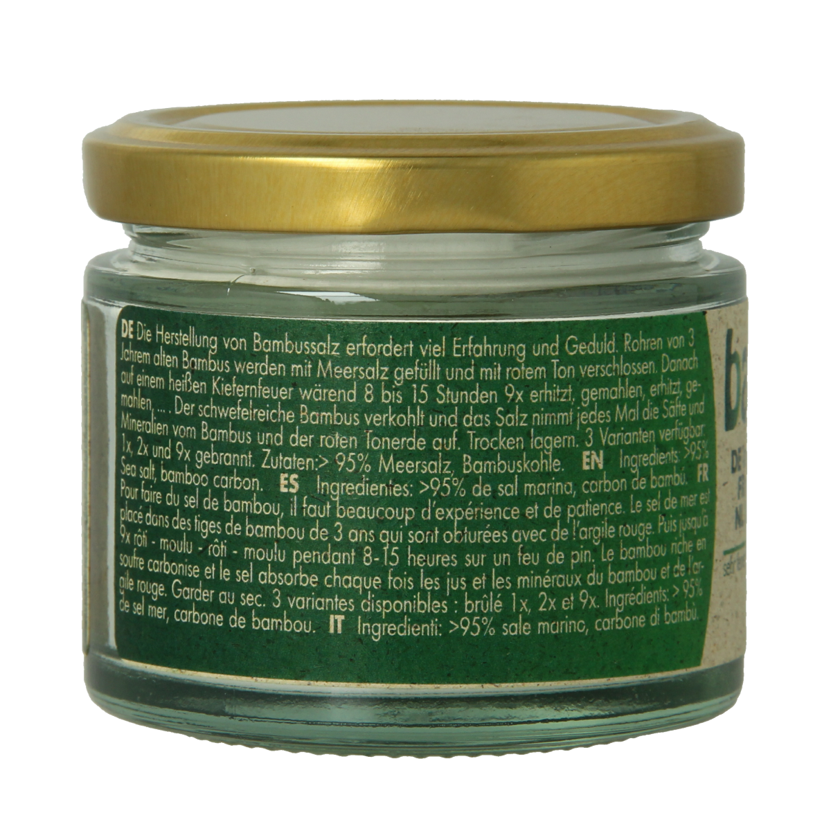 Bambu Salz Bamboezout zeer fijn 1x gebrand 110.00 Gram