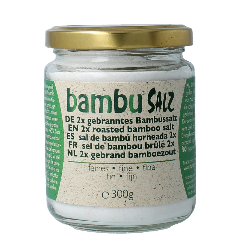 Amanprana Bambu zout fijn 300.00 Gram