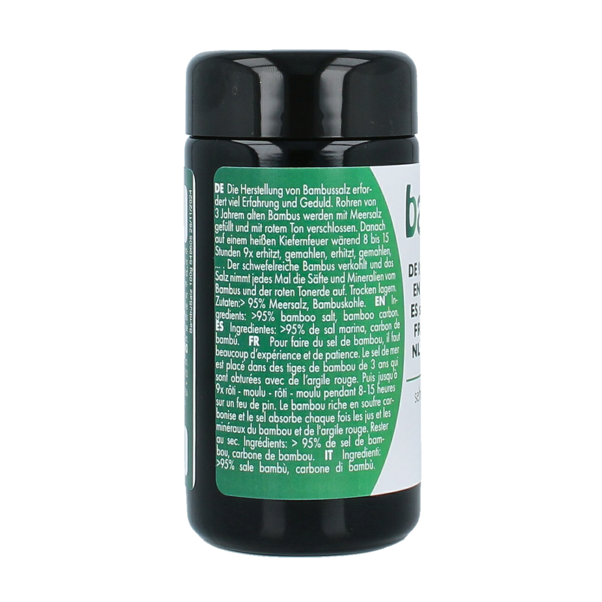Bambu Salz Bamboezout zeer grof 9x gebrand 100.00 Gram
