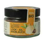 Amanprana Zwarte knoflookpoeder bio 60 Gram