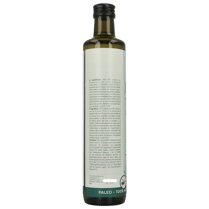 Amanprana MCT olie premium bio 500 Milliliter