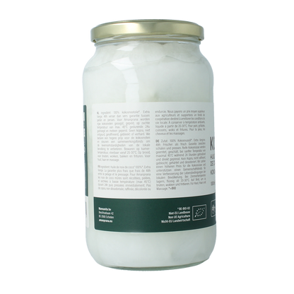 Amanprana Kokosnootolie bio 1000 Milliliter