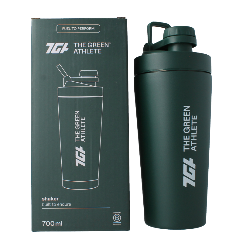 The Green Athlete Shaker 700ml 1 Stuks