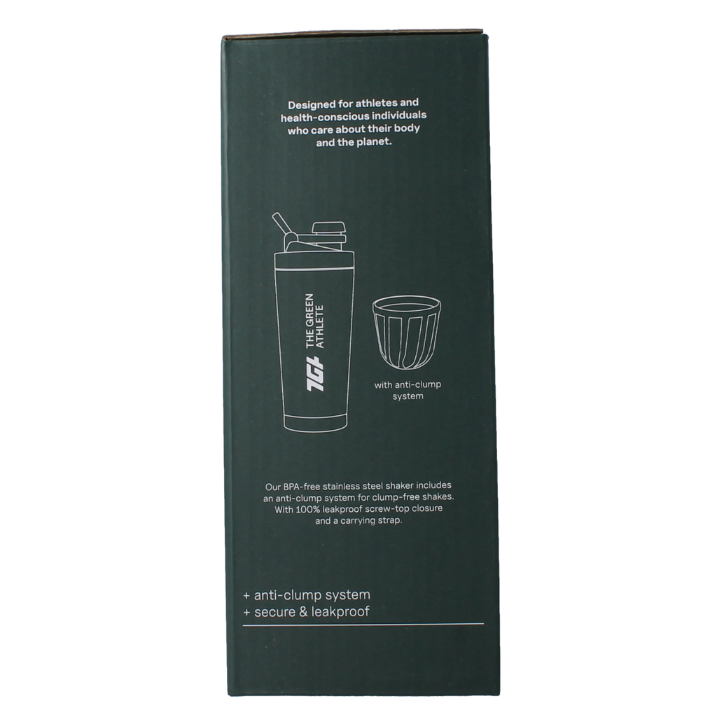 The Green Athlete Shaker 700ml 1.00 Stuks