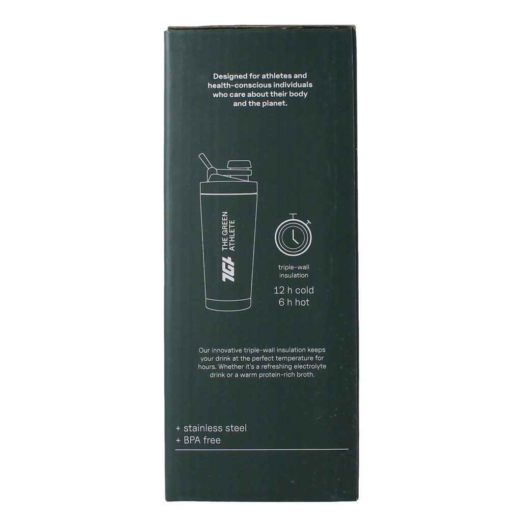 The Green Athlete Shaker 700ml 1.00 Stuks