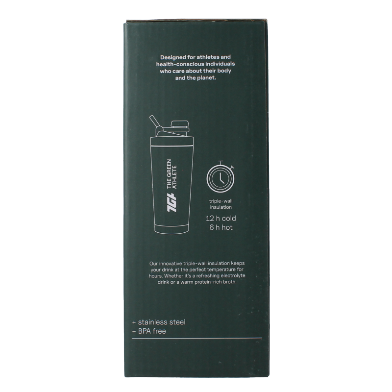 The Green Athlete Shaker 700ml 1 Stuks