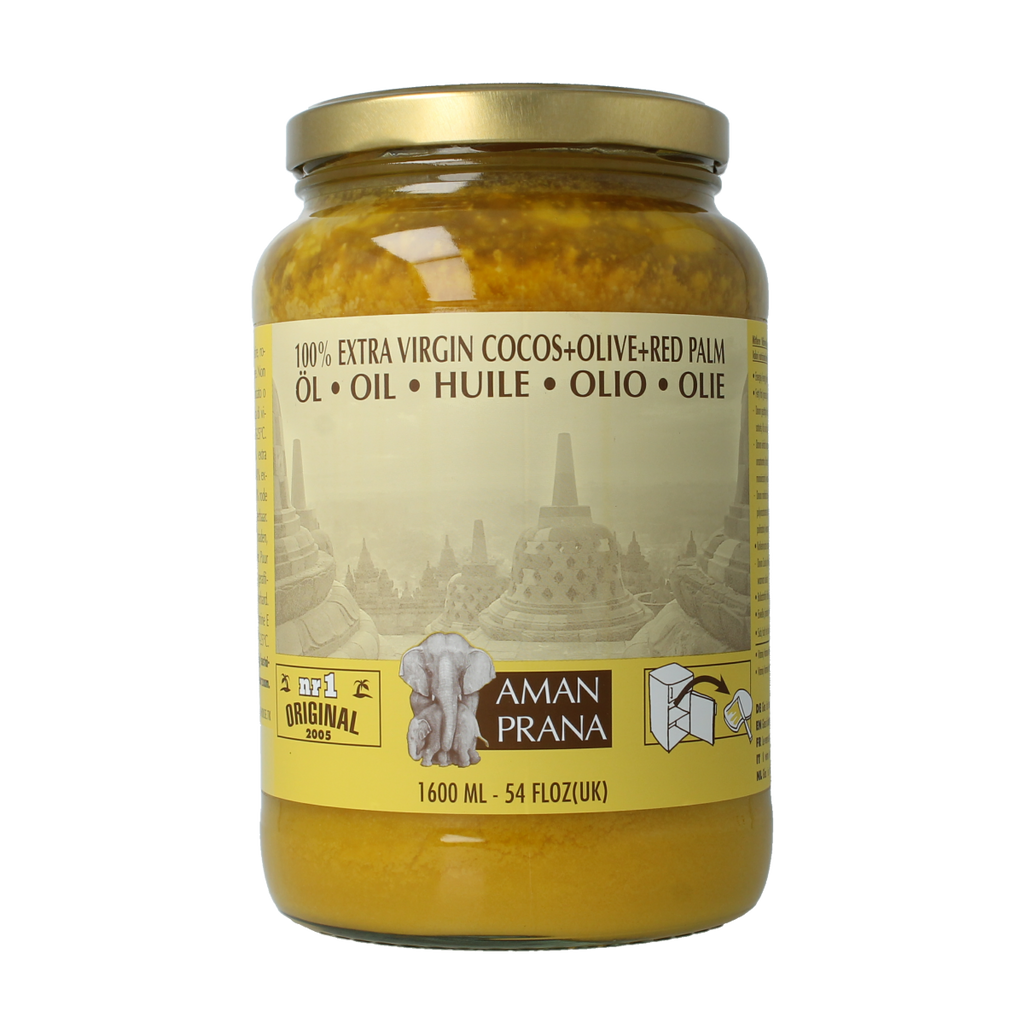 Amanprana Kokos-olijf-rode palm bio 1600.00 Milliliter