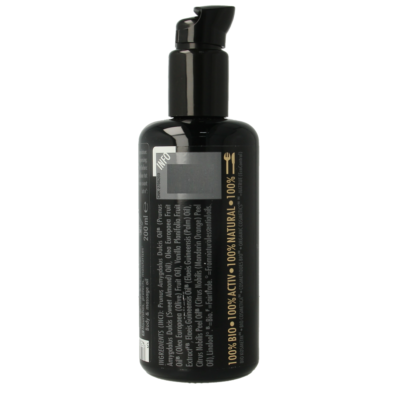 Amanprana Lichaamsolie vanilla bio  200 Milliliter