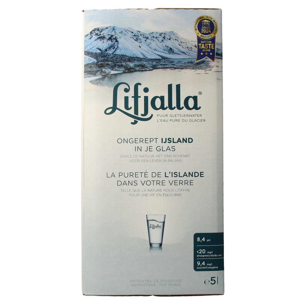Lifjalla Water uit IJsland 5.00 Liter