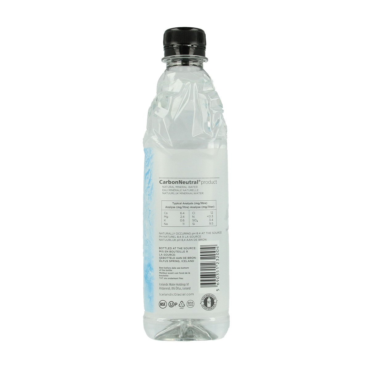 Icelandic Water glacial 500.00 Milliliter