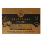 CC Hansen Kleine schuursponsjes plantenvezels uit kokosnoot 8 Stuks