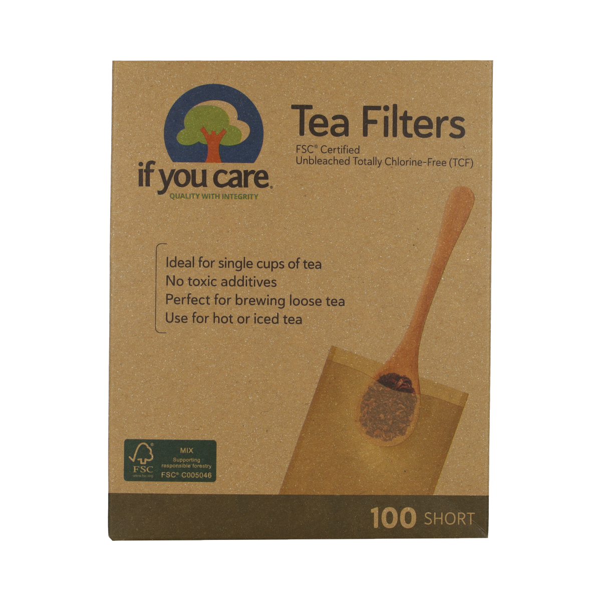 If You Care Theefilters short 100.00 Stuks