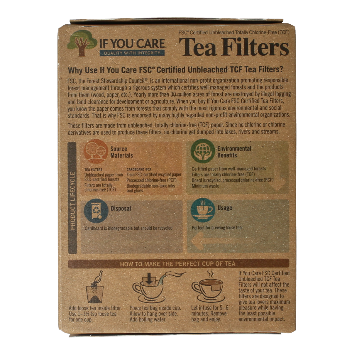 If You Care Theefilters short 100.00 Stuks