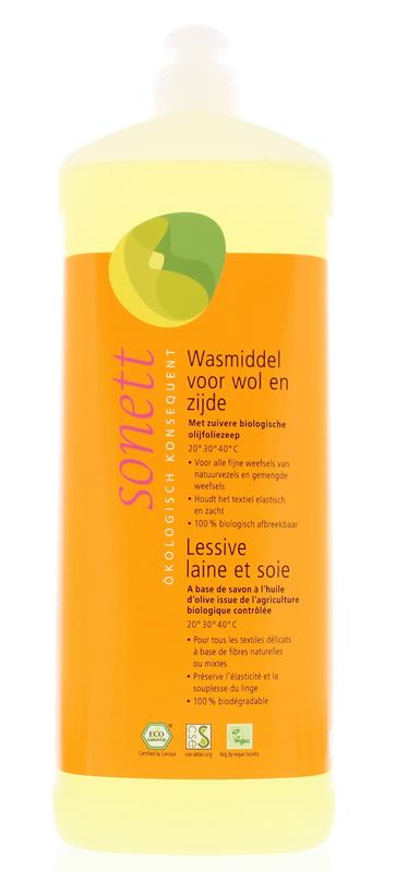 Sonett Wasmiddel wol & zijde 1.00 Liter
