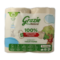 Grazie Natural Toiletpapier 2-laags 8.00 Stuks