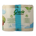 Grazie Natural Toiletpapier 2-laags 8.00 Stuks