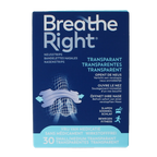 Breathe Right Neusstrips clear 30.00 Stuks