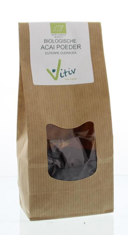 Vitiv Acai poeder bio 125.00 Gram