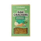 Lifefood Life crackers zuurkool boekweit raw bio 90.00 Gram