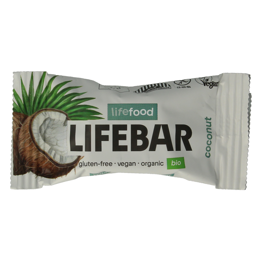 Lifefood Lifebar kokos mini bio 25.00 Gram